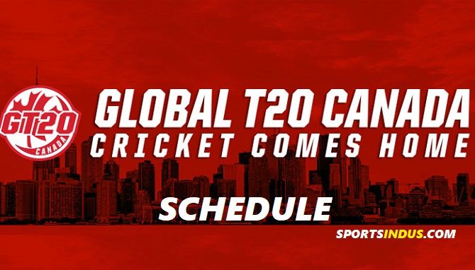 GT20 Canada 2019 Schedule