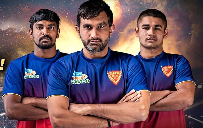 Dabang Delhi K.C. Team 2019 Squad