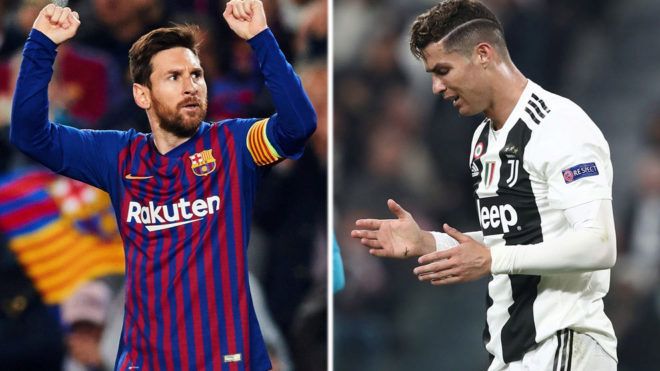 Messi vs Ronaldo Records