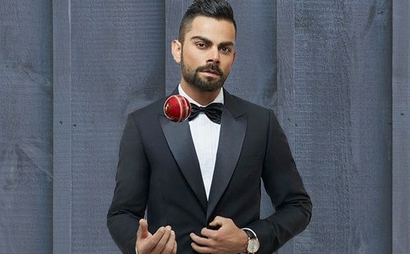 Kohli is one of the most handsome and hottest cricketers in the world