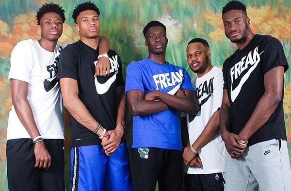 Francis Antetokounmpo and his Brothers