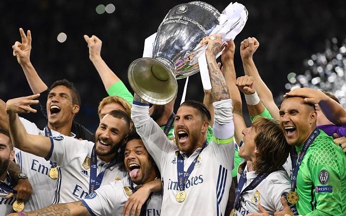Vítězové odměn Ligy mistrů UEFA Real Madrid