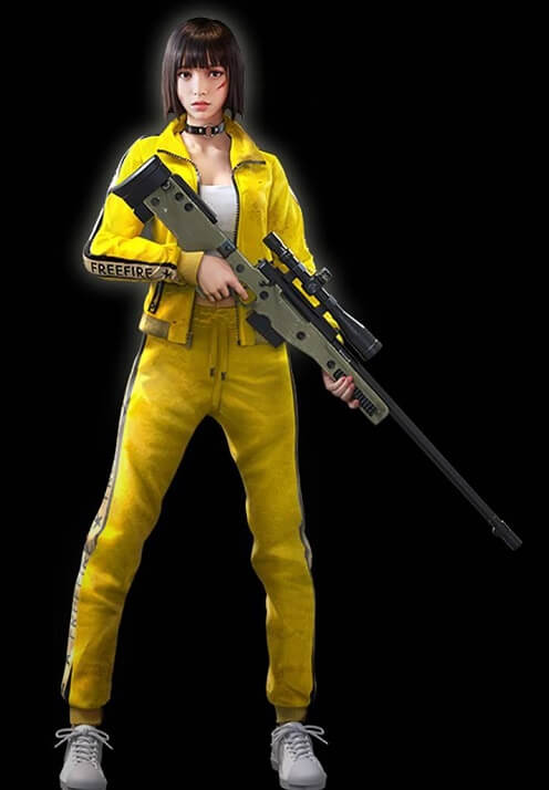  Kelly is One of The Best Free Fire characters For Beginners 