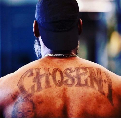 LeBron James Tattoo Chosen 1