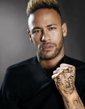 Neymar Left hand tattoo