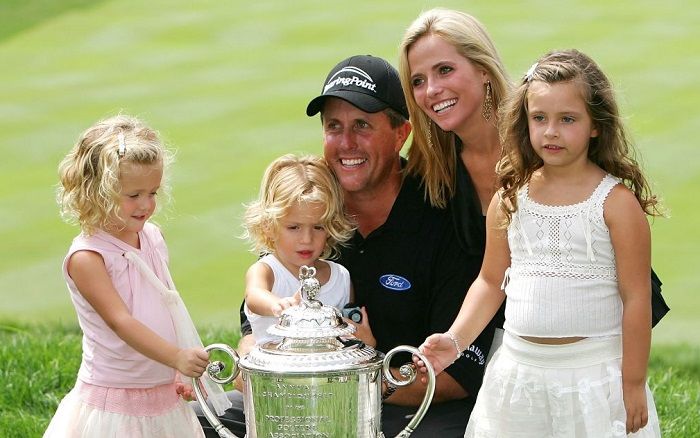 Phil and Amy Mickelson's Kids