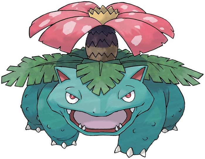 Venusaur is the best grass type Pokemon in Pokémon GO