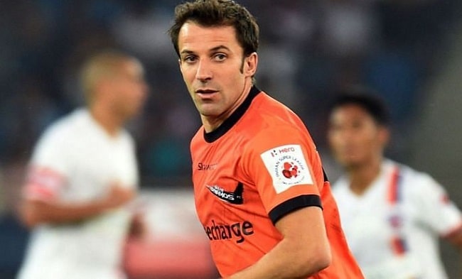 Alessandro del Piero is the most expensive transfers in ISL history.