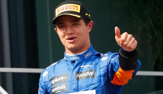 Lando Norris is moving to become the best Formula 1 driver