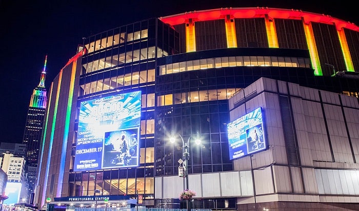 Madison Square Garden is the most popular NBA arenas